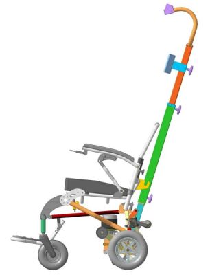 Мобильный шагающий подъемник Лама