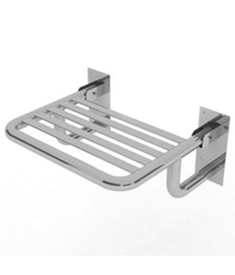 Сиденье откидное для душа из нержавеющей стали размер 560х560х200