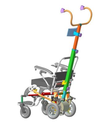 Мобильный шагающий подъемник Лама