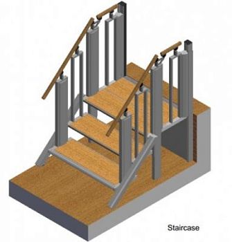Лестница-трансформер FlexStep V2 / 3+1 ступеньки / внутренняя / высота подъёма до 740 м арт. OB20957
