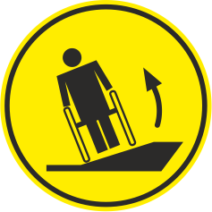 G 09 Осторожно! Крутой боковой наклон