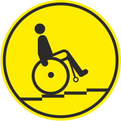 G 10 Осторожно! Лестница вверх