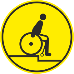 G 13 Осторожно! Уступ бортового&nbsp;камня