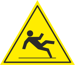 Т 44 Осторожно! Скользкий пол