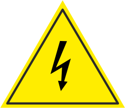 Т 45 Осторожно! Высокое напряжение