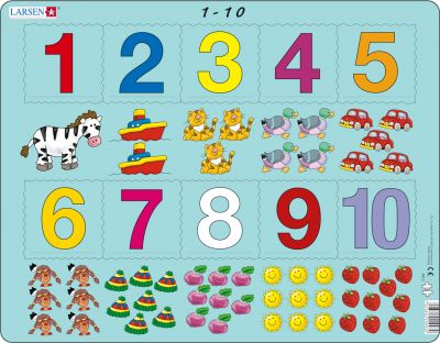 Счет от 1 до 10 AR3 (пазлы) арт. МП19961