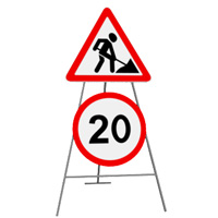 Тренога для двух знаков арт. ДЗ20277