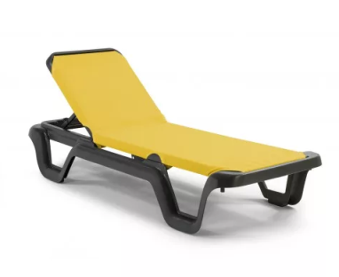 Шезлонг Balliu Lola (цветной каркас, цветная ткань на выбор)