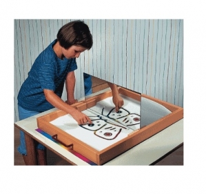 Игра тактильная «Рисуем на песке»: зеркало арт. RN18041