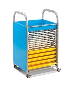 Арт-тележка (стеллаж) с лотками и полками для сушки арт. RN24769