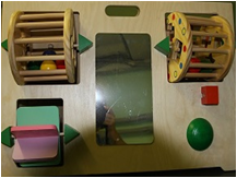 Двухсторонняя тактильная панель тип 2 арт. ИА22899