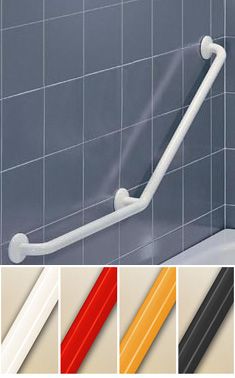 Поручень угловой 145 град. 440х590 мм белый (1623) арт. СМ13796