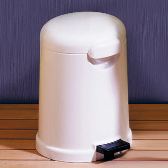 Корзина для мусора с педалью, вместимость 3 литра