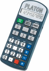 Говорящий карманный калькулятор инженерного класса Plato на русском языке, батарейное питание арт. 4