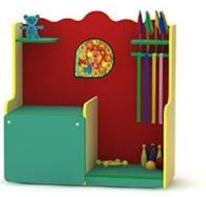 Уголок для спортивного инвентаря арт. MKr24109