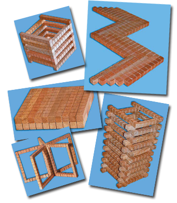 Пирамидка с кольцами арт. МП19182