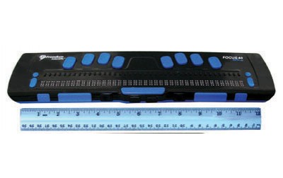 Портативный дисплей Брайля Focus 40 Blue с беспроводной технологией Bluetooth арт. ЭГ3741