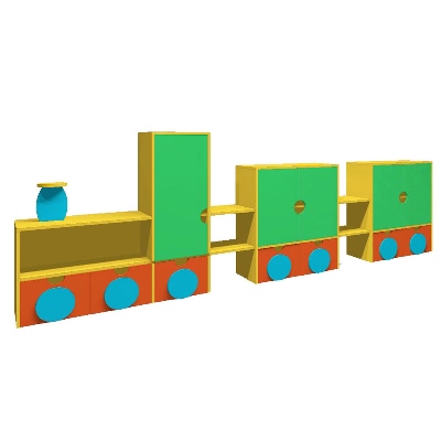 Сборная модель «Паровозик» арт. MKr24120