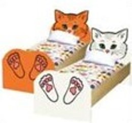 Кровать детская «Кошечка» арт. MKr24141