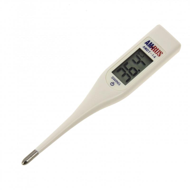 Купить термометр для измерения температуры. Термометр медицинский цифровой AMDT-14. Электронный термометр Amrus AMDT-14l. Термометр Амрус AMDT-14 цифровой. Термометр электронный Amrus AMDT-11.