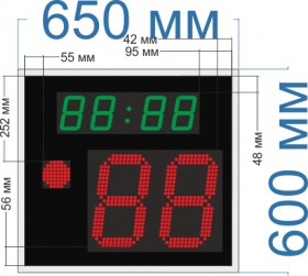 Табло времени атаки № 3 арт. КрС22369
