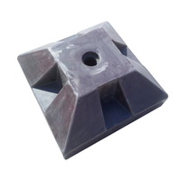 Бетонное основание в пластиковом корпусе (610х610х270 мм, вес до 150 кг) арт. ДЗ20275