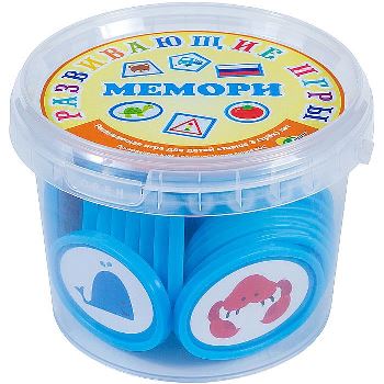 Игра для детей Мемори «Морские животные» (24 фишки) арт. KnV22394