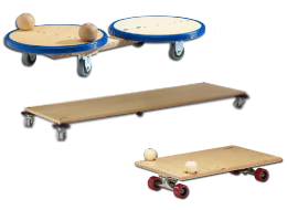 Тренажeр игровой «Скейт» (150x45) арт. RN16851