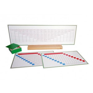 Комплект рабочих и контрольных карт для вычитания с подставкой арт. МП13213