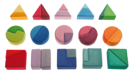 Набор Геометрические тела: части целого арт. RN10083