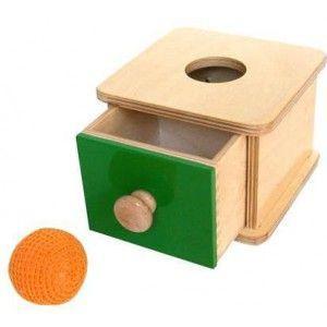 Коробочка с вязаным мячиком арт. МП13275