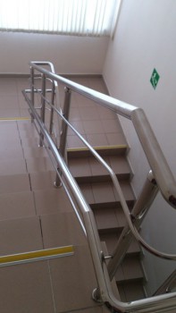 Перила из нержавеющей стали арт. ДС19795