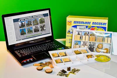 Коллекция натурально-интерактивная «Древесные растения и их распространение» арт. ФгК26868