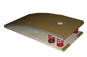 Мостик гимнастический со стеклопластиковой платформой