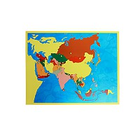Карта Азии (пазлы) арт. МП19066