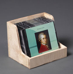 Деревянный лоток для дисков (20 дисков) арт. МП19246