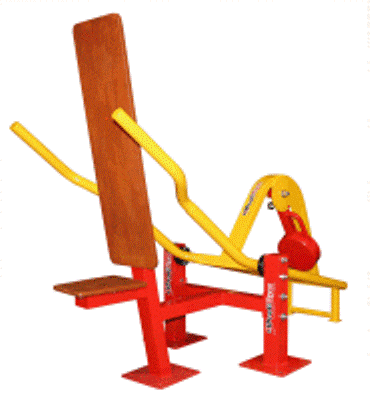 Уличный тренажер «Жим сидя вперед-вниз» ТУ-27 арт. PrG25100