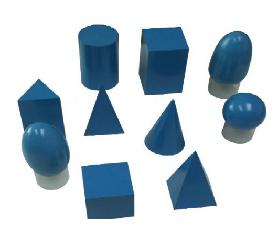 Коробочка с тремя геометрическими фигурами (цилиндр, куб, призма) арт. МП13335