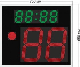 Табло времени атаки № 1 арт. КрС22368