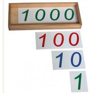 Карточки для «Введения СИМВОЛОВ 1, 10, 100, 1000» арт. МП13196