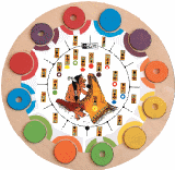 Восприятие и внимание. Наборы карточек к Палитре арт. RN10169