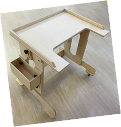 Стол для детей с ОВЗ на колесах арт. ИА24781