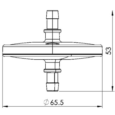 Фильтр для отсасывателя CA-MI SP0046