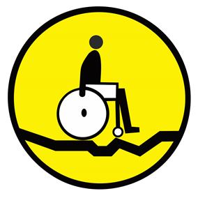 Наклейка «Осторожно. Неровная дорога» арт. ИА4477