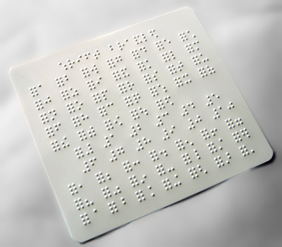 Пособие для незрячих - Азбука для изучающих Брайль. арт. ИА3594