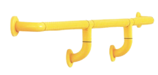 Сборные перила из алюминия с нейлоновым антибактериальным покрытием арт.ИА12162