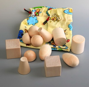 Геометрический сенсорный мешочек арт. ИА3192