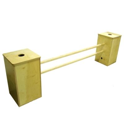 Брусья с тумбами (вертикальные) 30 х200 см Н54 см арт. МП19227