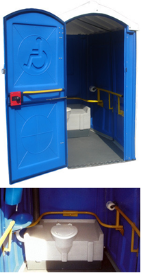 Мобильная туалетная кабина «Инвалид» арт. Egr23811