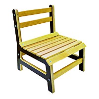 Стул малышовый легкий (массив) Н 18 см арт. МП19211